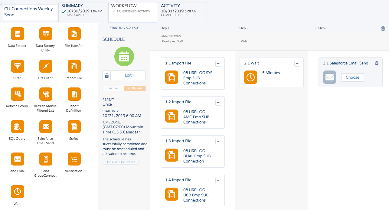 Choose Salesforce Send Email Choose Salesforce Send Email