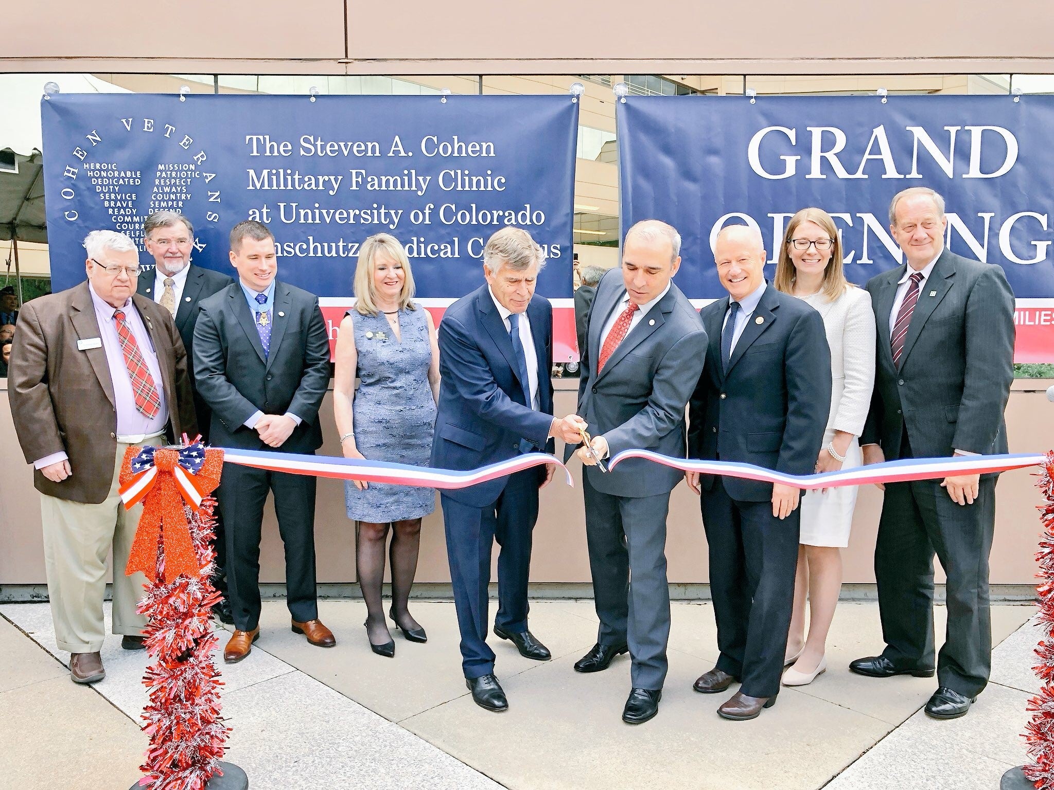 Grand opening of the Steven A Cohen Military Family Clinic 