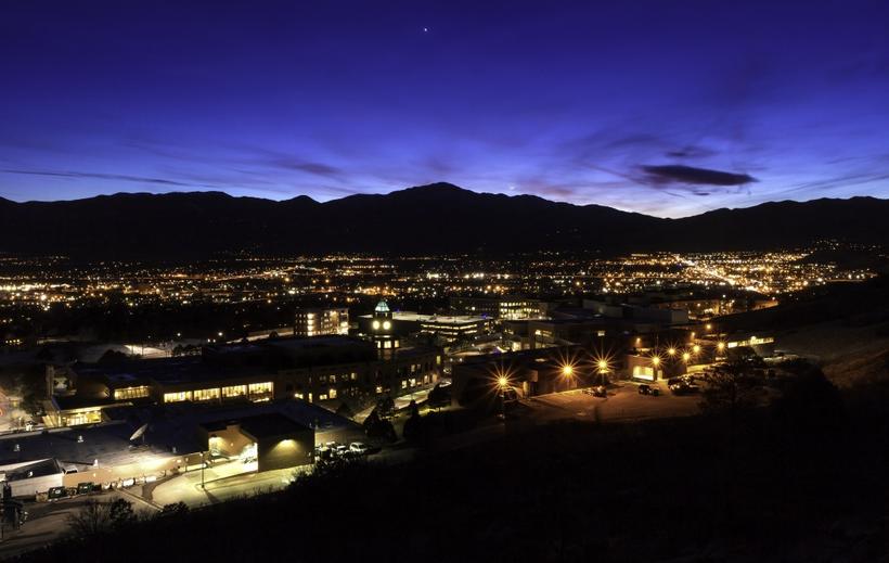 Colorado Springs Sunset Colorado Springs Sunset