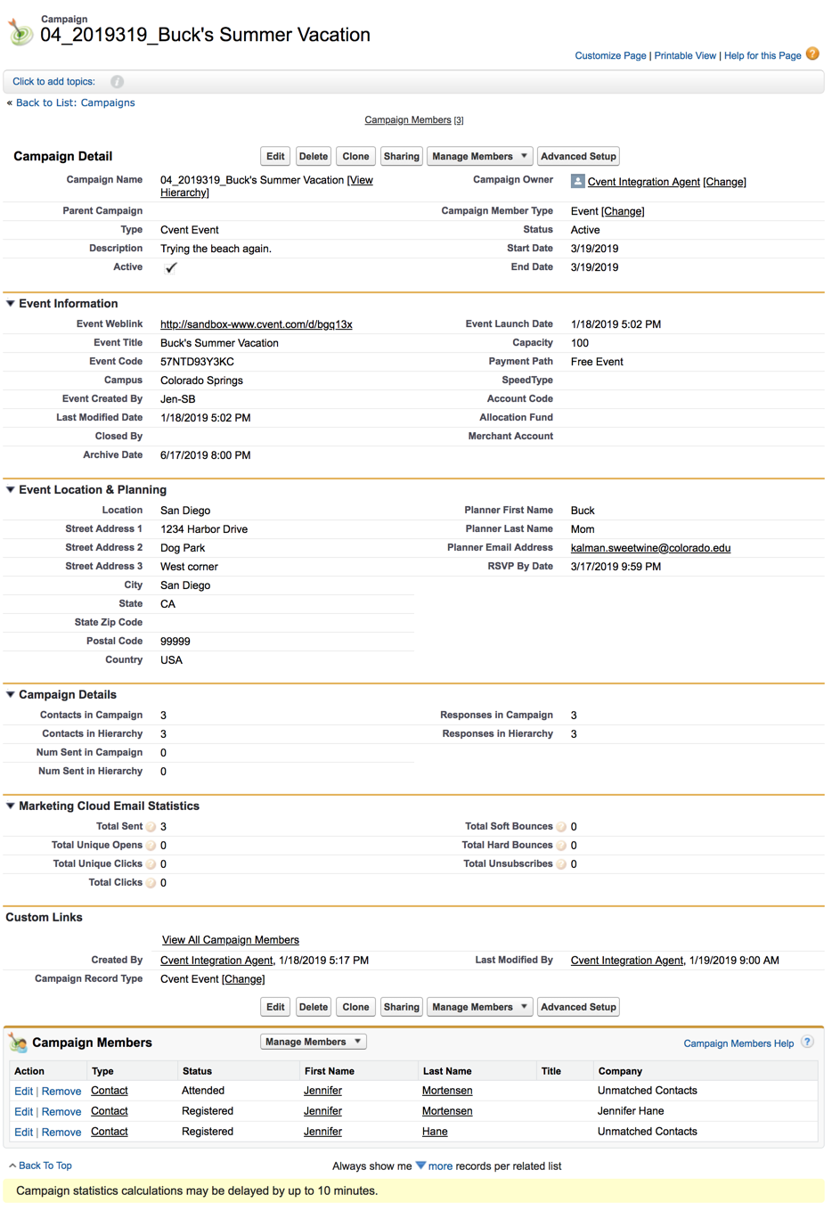 Sample: Cvent-Salesforce Integration Sample: Cvent-Salesforce Integration