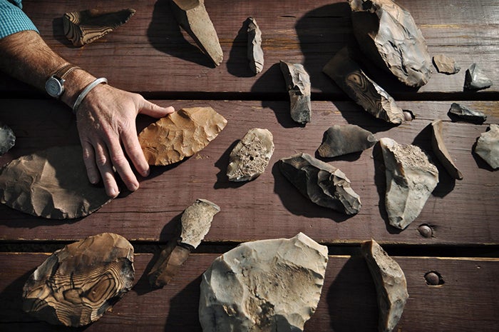 Stone tools CU-Boulder