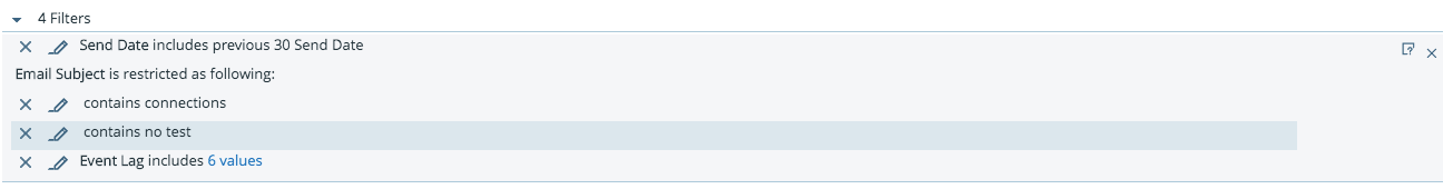 Engagement Filters Engagement Filters
