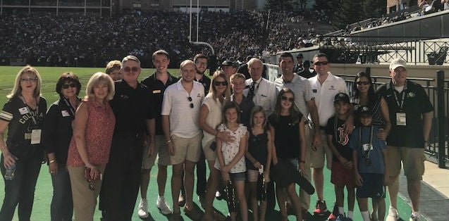 Regents Sharkey, Griego, Kroll and Carson along with President Benson and Chancellor Horrell pose for a picture with Senators Hill, Holbert and Representative Hansen and their families. Regents Sharkey, Griego, Kroll and Carson along with President Benson and Chancellor Horrell pose for a picture with Senators Hill, Holbert and Representative Hansen and their families.