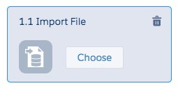 Choose Import File