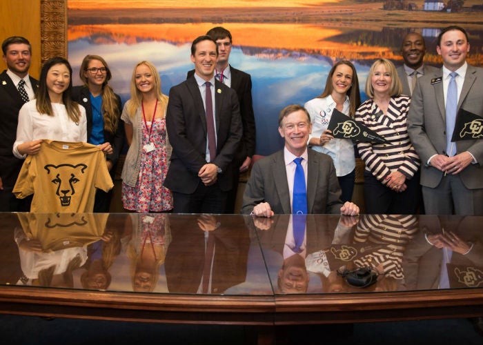 HB 17-1081 Olympic Athletes Colorado In-state Tuition bill signing 