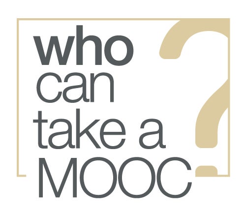Who can take a MOOC?