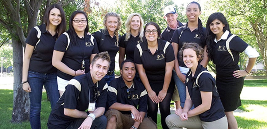 Peer leaders at CU Denver Peer leaders at CU Denver