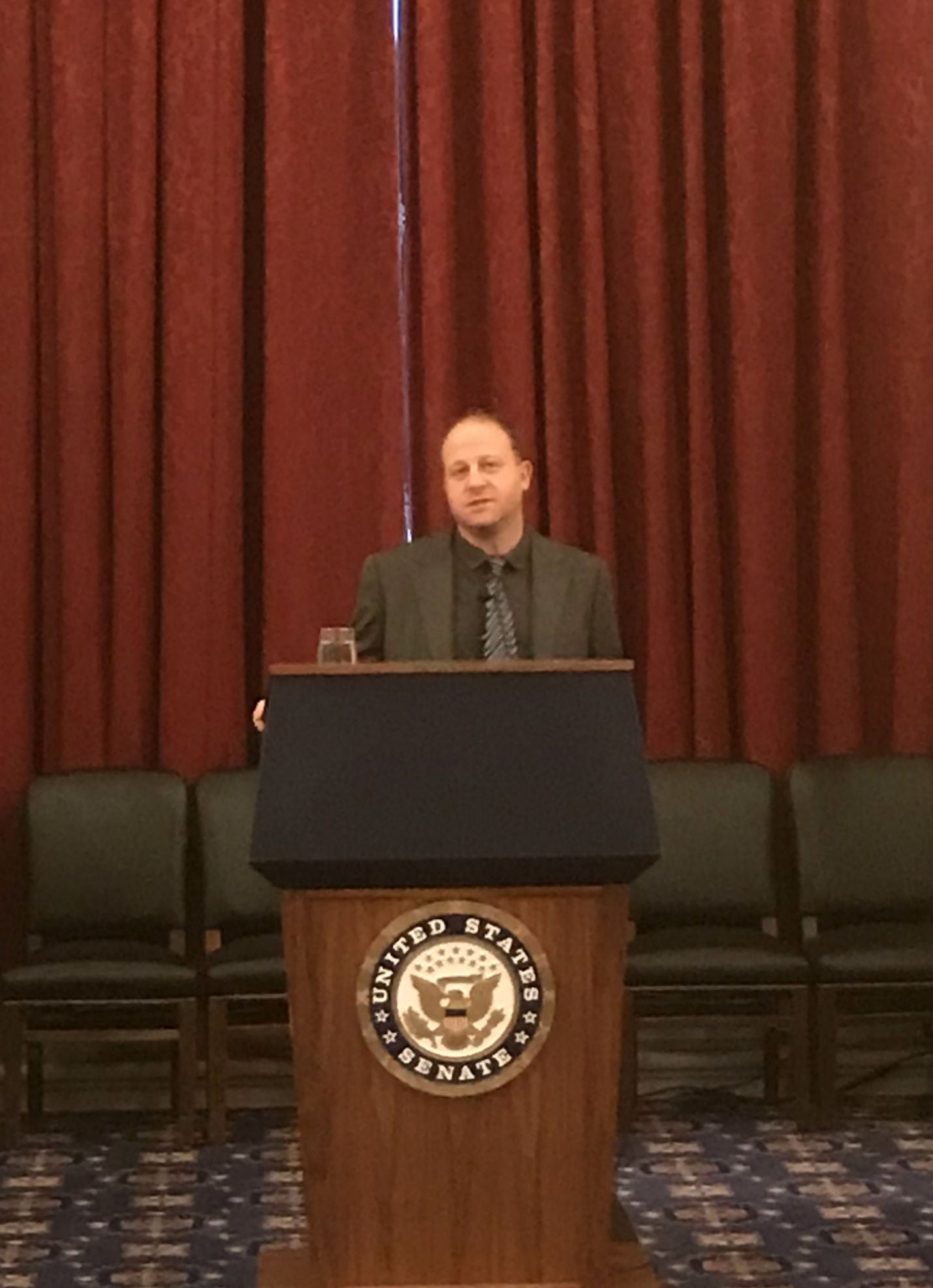 Congressman Jared Polis Speaks at the CU in DC Reception