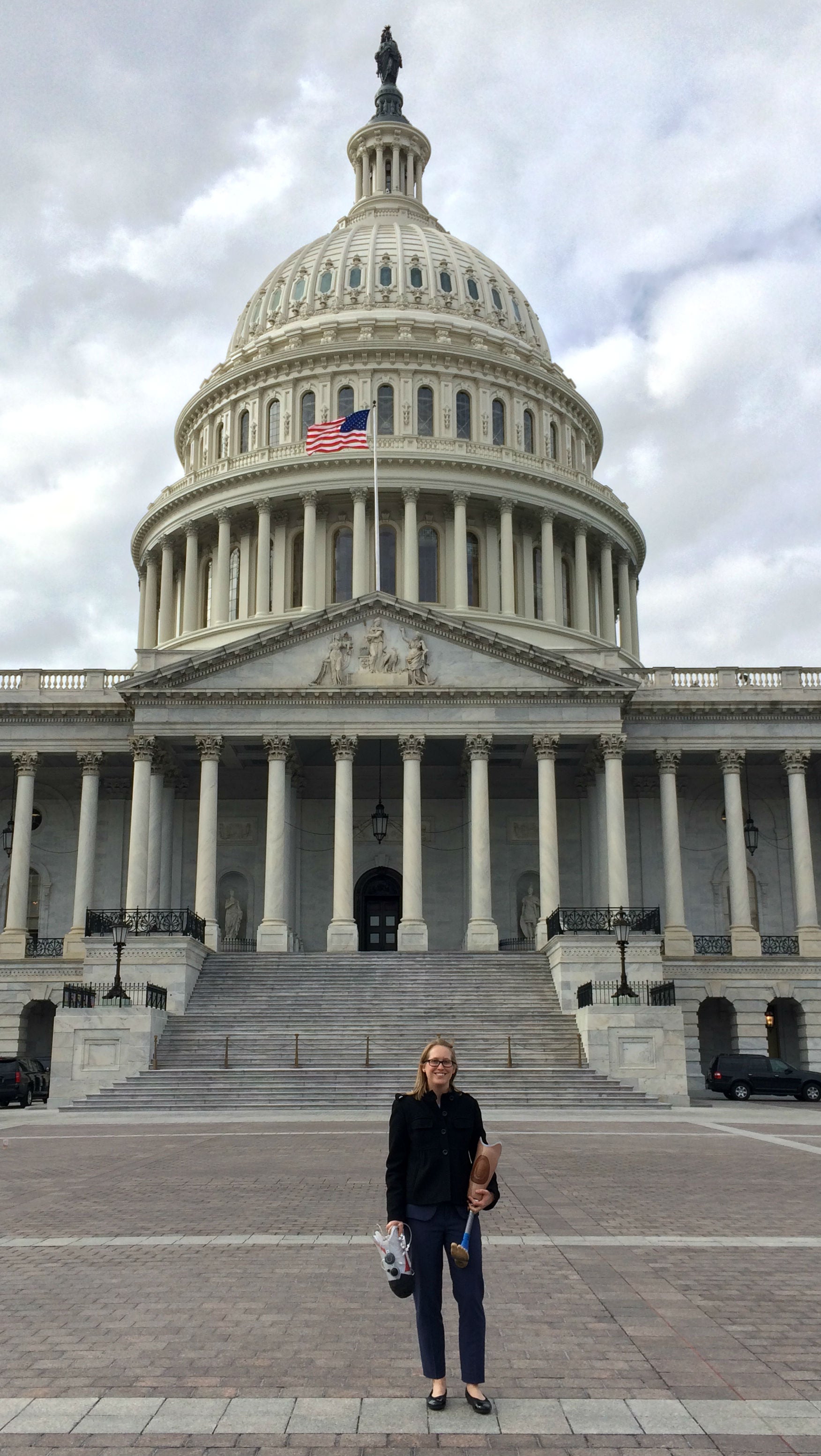 Madalyn Kern, PhD on the Hill for ReForm, Inc.