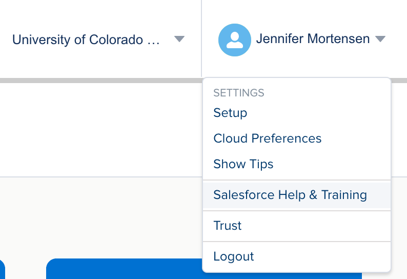 Salesforce Help and Training Salesforce Help and Training