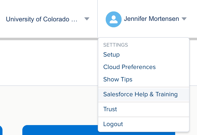 Salesforce Help and Training