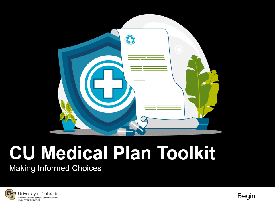 CU Medical Plan Toolkit screenshot