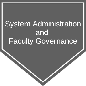 banner labeled System Administration & Faculty Governance