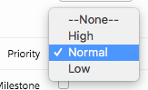 Task Priority Task Priority