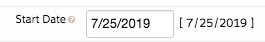 Task Start Date Task Start Date
