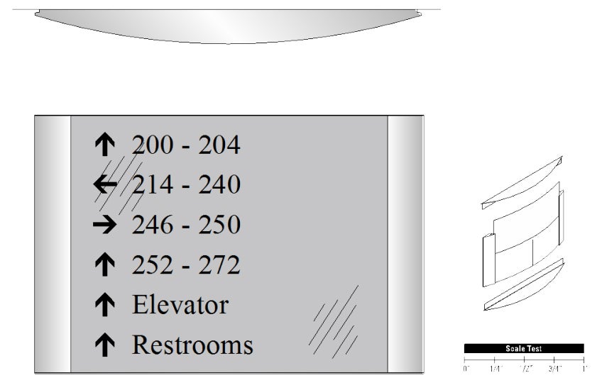 UCCS – Interior Directional Signage