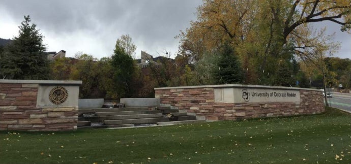 CU-Boulder - Gateway Signage Photo