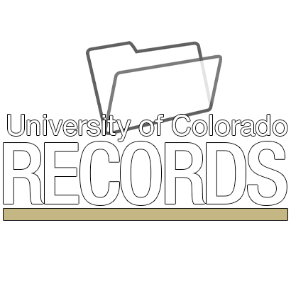 University of Colorado Records