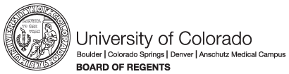University of Colorado Board of Regents University of Colorado Board of Regents