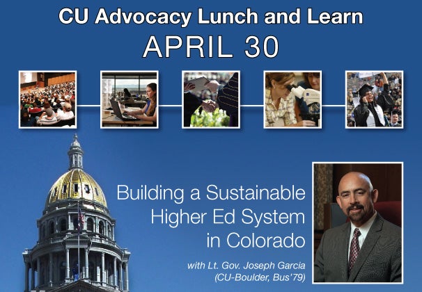 CU Advocate Lunch and Learn with Lt. Gov. Garcia CU Advocate Lunch and Learn with Lt. Gov. Garcia