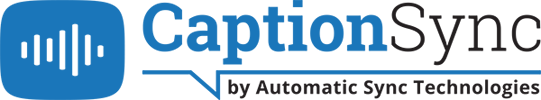 Logo for CaptionSync