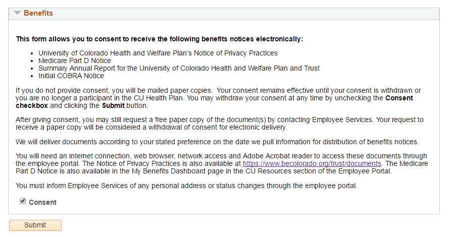 employee notices