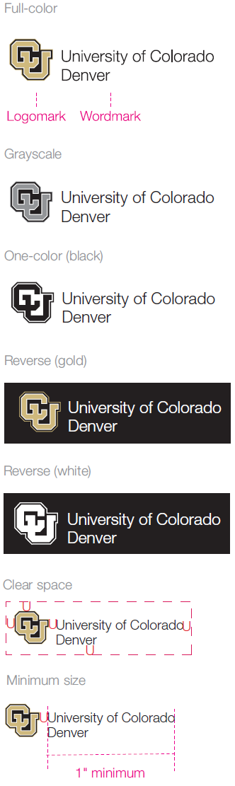 University of Colorado Denver signature
