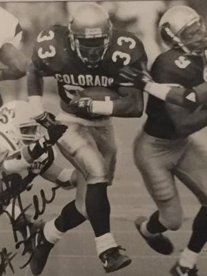 James Hill was a fullback for CU's 1990 championship Buffs team and is now Principal at Boulder High School