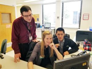 CU pharmacy and nursing students research patients' needs before and after the home visits.