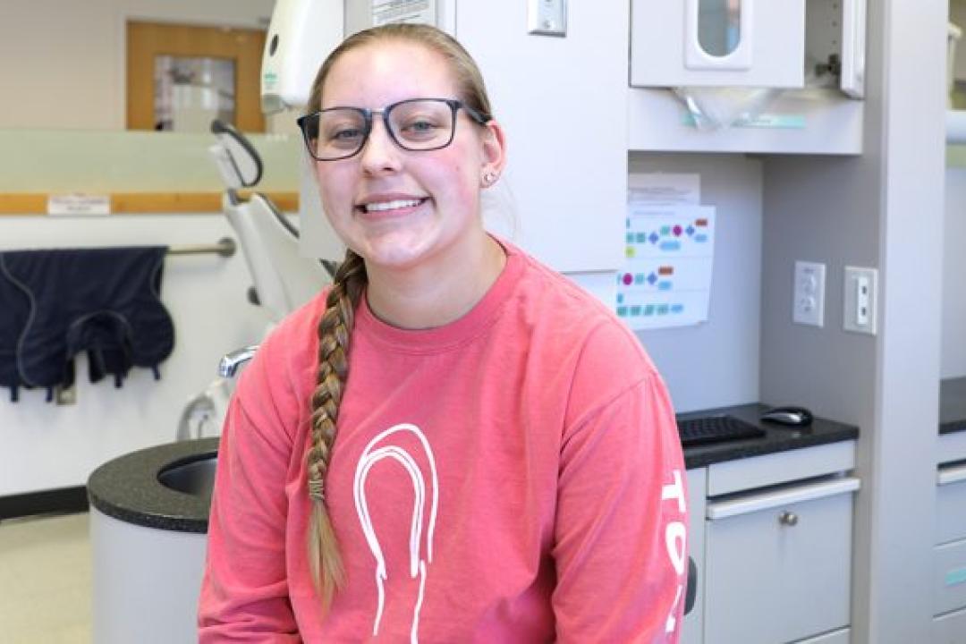 A new smile for Courtney