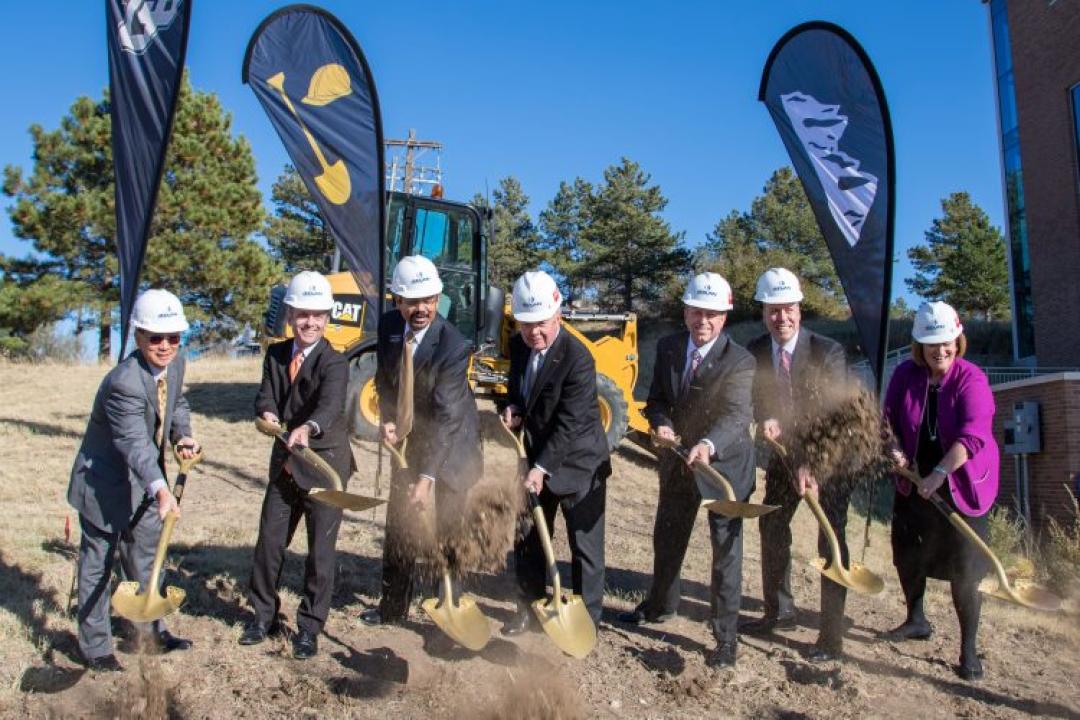 Hybl Center groundbreaking