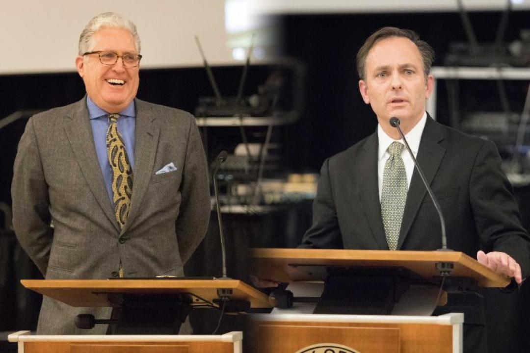 Stephen Ludwig and Kyle Hybl
