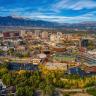 Colorado Springs aerial view