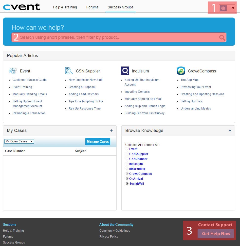 Cvent Support & Resources Cvent Support & Resources